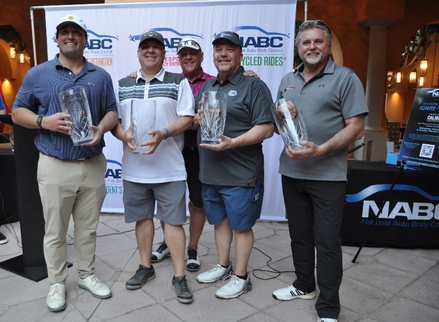 NABC Golf Tournament Fundraiser winners